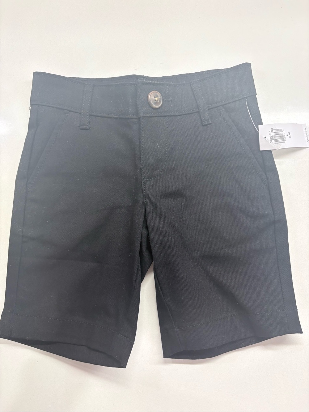 NWT Old Navy girls uniform shorts, black